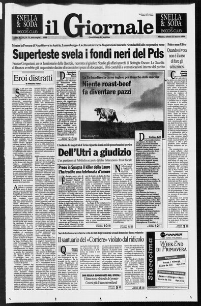 Il giornale : quotidiano del mattino